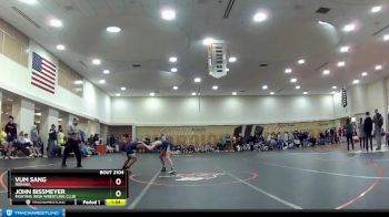106 lbs Quarterfinal - Vum Sang, Indiana vs John Bissmeyer, Fighting Irish Wrestling Club