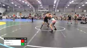 195 lbs Prelims - Aiden Pham, Young Guns Green vs Tom Godbee, Minion Legends