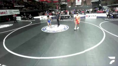 Champ. Round 3 - Caine Martin, Beat The Streets - Los Angeles vs Carlos Hernandez, Downey High School Wrestling