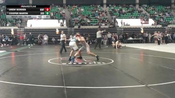 7A 150 lbs Champ. Round 1 - Cooper Martin, James Clemens HS vs Drew Borden, Hewitt-Trussville