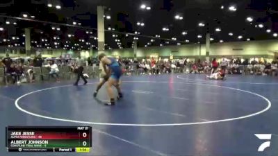 182 lbs Round 1 (16 Team) - Jake Jesse, Alpha Wrestling vs Albert Johnson, Coastline Tidal Wave