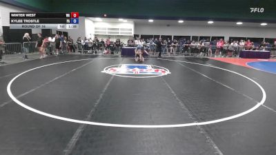 118 lbs Round Of 16 - Winter West, WA vs Kylee Trostle, PA