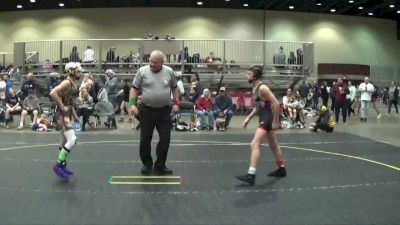 91 lbs Semifinal - Timothy Hanna, North Branch Wrestling vs Devin Ehler, Contenders Wrestling Academy