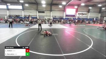 54 lbs Consolation - Legion Walker, Aces Wr Ac vs Easton Banuelos, Dominate WC