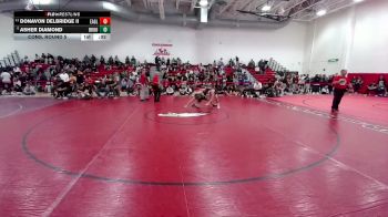 126 lbs Cons. Round 5 - Donavon Delbridge II, Eaglecrest vs Asher Diamond, Broomfield