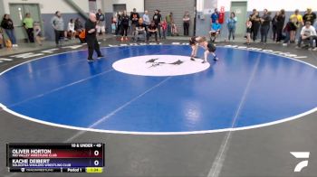 49 lbs Round 2 - Oliver Horton, Mid Valley Wrestling Club vs Kache Deibert, Soldotna Whalers Wrestling Club