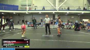 88 lbs Round 7 (8 Team) - Christian Stamis, Bitetto Trained vs Omar Niyazov, Scanlan WA