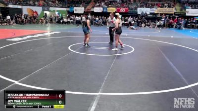 165G Semifinal - Jessailah Thammavongsa, South Anchorage High School vs Joy Walker, Redington Sr. Jr/Sr High School