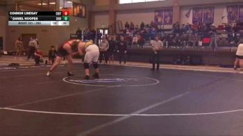 285 lbs Cons. Round 3 - Connor Lindsay, Central vs Daniel Hoopes, Sheridan