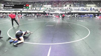 113 lbs Collin Frey, Evansville vs Kaiden Hahn, Saint Croix Falls