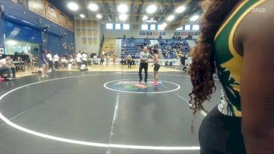 125 lbs Finals (2 Team) - Abigail Lespinasse, Wellington WC vs Mavie Mateo Hernandez, Black Hive