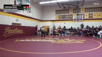 133 lbs Champ. Round 2 - Erickson Edpao, Santa Rosa Junior College vs Nathaniel Guevara, Modesto Junior College