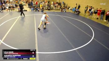 Round 2 - Lyla Davis, Anoka Youth Wrestling vs Kathryn Marstein, Highway Wrestling