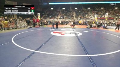 4A-126 lbs Quarterfinal - Breckin Henry, Thunder Basin vs Bentley Johnson, Green River