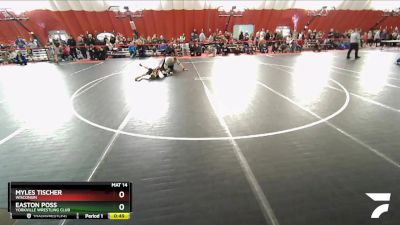 59 lbs Champ. Round 1 - Myles Tischer, Wisconsin vs Easton Poss, Yorkville Wrestling Club