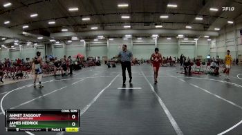 136 lbs Cons. Semi - James Hedrick, Rlwc vs Ahmet Zaggout, Gorilla Grapplers