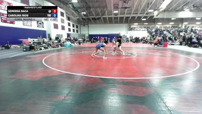 117 lbs Cons. Round 4 - Sereena Baca, Quincy vs Carolina Rios, Texas Wesleyan