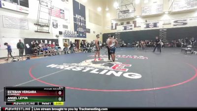 215 lbs Champ. Round 1 - Angel Leyva, Wapato vs Esteban Vergara, Ellensburg