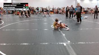 72 lbs Round 5 (8 Team) - Spencer Mattson, MF Purge Elite vs Noah Stanford, Rabbit Wrestling Club