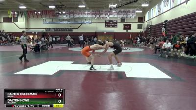 JV-26 lbs Quarterfinal - Dalton Howe, Waukon vs Carter Dreckman, NH/TV