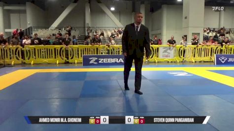 Steven Quinn Panganiban vs Ahmed Monir M.A. Ghoneim 2025 American National IBJJF Jiu-Jitsu Open Championship