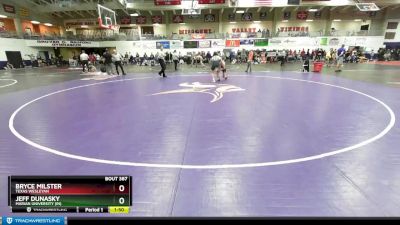 174 lbs Cons. Round 2 - Bryce Milster, Texas Wesleyan vs Jeff Dunasky, Marian University (IN)