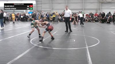 84 lbs Round 3 (6 Team) - Blake Kelly, Mitten Mayhem vs Parker Stroh, Shamrock WC