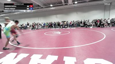 57 lbs Champ. Round 2 - Carson Dupill, Jackrabbit Wrestling Club vs Brian Farley, Hawks Wrestling Club