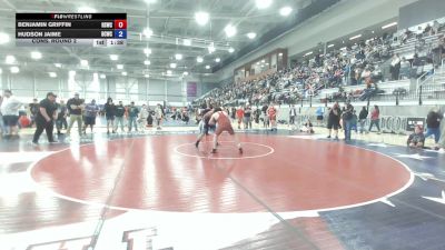 100 lbs Cons. Round 2 - Benjamin Griffin, Reality Sports Wrestling Club vs Hudson Jaime, Big Cat Wrestling Club