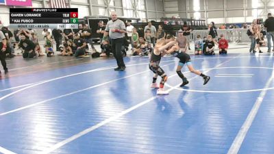 49 lbs Cons. Semis - Oaken Lorance, Team Real Life Wrestling vs Kai Fusco, Sandpoint Legacy Wrestling Club
