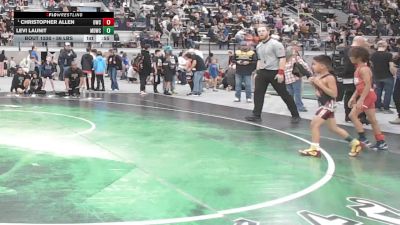 56 lbs Semis - Christopher Allen, Oconomowoc Wrestling Club vs Levi Launit, Mat Demon Wrestling Club