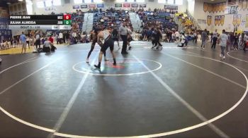 138 lbs Cons. Round 3 - Julian Almeida, Caveman vs Pierre Jean, Miami Carol City
