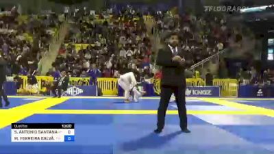 MICAEL FERREIRA GALVÂO vs SERGIO ANTONIO SANTANA SOARES FI 2022 World Jiu-Jitsu IBJJF Championship