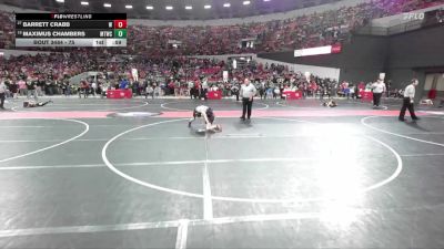 75 lbs Cons. Round 3 - Barrett Crabb, New London vs Maximus Chambers, Mauston Talons Wrestling Club