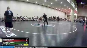 106 lbs Placement (16 Team) - Gordon Knapp, Montana Sidney vs Logan Schnarr, Cascade HS