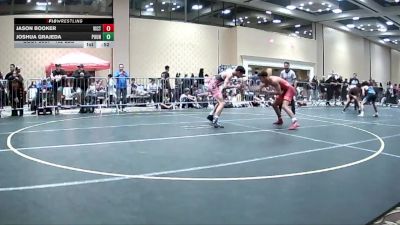 132 lbs Consi Of 64 #1 - Jason Booker, Victory Wrestling-Central WA vs Joshua Grajeda, Pounders WC