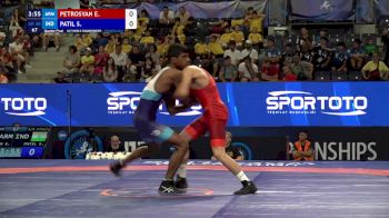 48 kg 1/4 Final - Edgar Petrosyan, Armenia vs Siddhanath Krishnat PATIL, India
