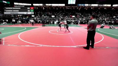 146 lbs Semifinal - Jaxson Davidson, WRC3 vs Dominic Moses, Unattached