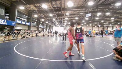 142 lbs Quarterfinal - Brendan Kinley, Ohio United - MS vs Emmit Myers, Team Gotcha - MS