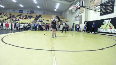 130 lbs Rr Rnd 3 - Zane' Dyches, Oologah vs Anna Dux, Rogers High School Girls