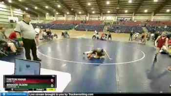 70 lbs Placement (16 Team) - Bridger Olson, Champions vs Treton Manis, Delta