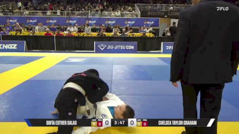 Sofía Esther Salas vs Chelsea Taylor Graham 2026 Pan Kids Jiu-Jitsu IBJJF Championship