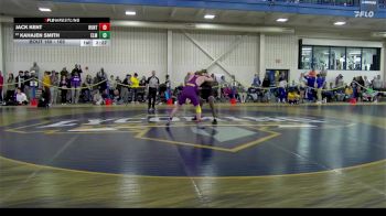 165 lbs Cons. Round 1 - Kahajen Smith, Elmira vs Jack Kent, Hunter