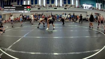 130 lbs Round 3 (6 Team) - Danny Garbus, Florida Scorpions vs Sawyer Albert, Caveman