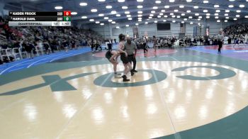 4 - 106 lbs Quarterfinal - Harold Dahl, Jamestown vs Kaden Frock, Sherando