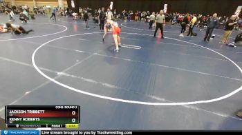 160 lbs Cons. Round 2 - Kenny Roberts, WI vs Jackson Tribbett, CO