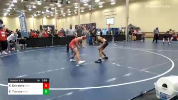 124 lbs Consolation - Kaden Salvatore, North Hills vs Elijah Thomas, Moon