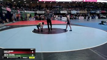 103 lbs Quarterfinal - Sam Henry, Soldotna vs Seth Young, Service High School Cougars