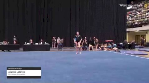 Adeline Letzring - Women's Group, Mini-Hops Gymnastics - 2021 Women's Xcel Region 4 Championships