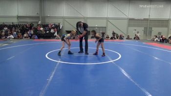 60 lbs Rr Rnd 2 - Yaretzi Rojas, Sisters On The Mat vs Emery Soukup, Untouchable Mollywhoppers